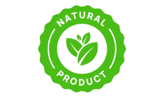 Natural formula icon highlighting plant-based ingredients